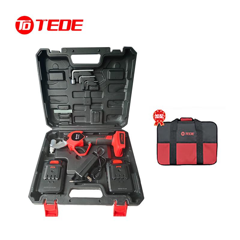 TEDE 21V Cordless Electric Pruning Shears CN plug (adapter included)