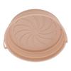 2Pcs Round Silicone Fryer Basket Oil Resistant Non Stick Resuable Fryer Silicone Liner with Handles for Household