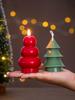 3D Christmas Tree Candle Silicone Mold DIY Christmas Candle Making Kit Handmade Soap Mould Plaster Resin Tools Holiday Gifts