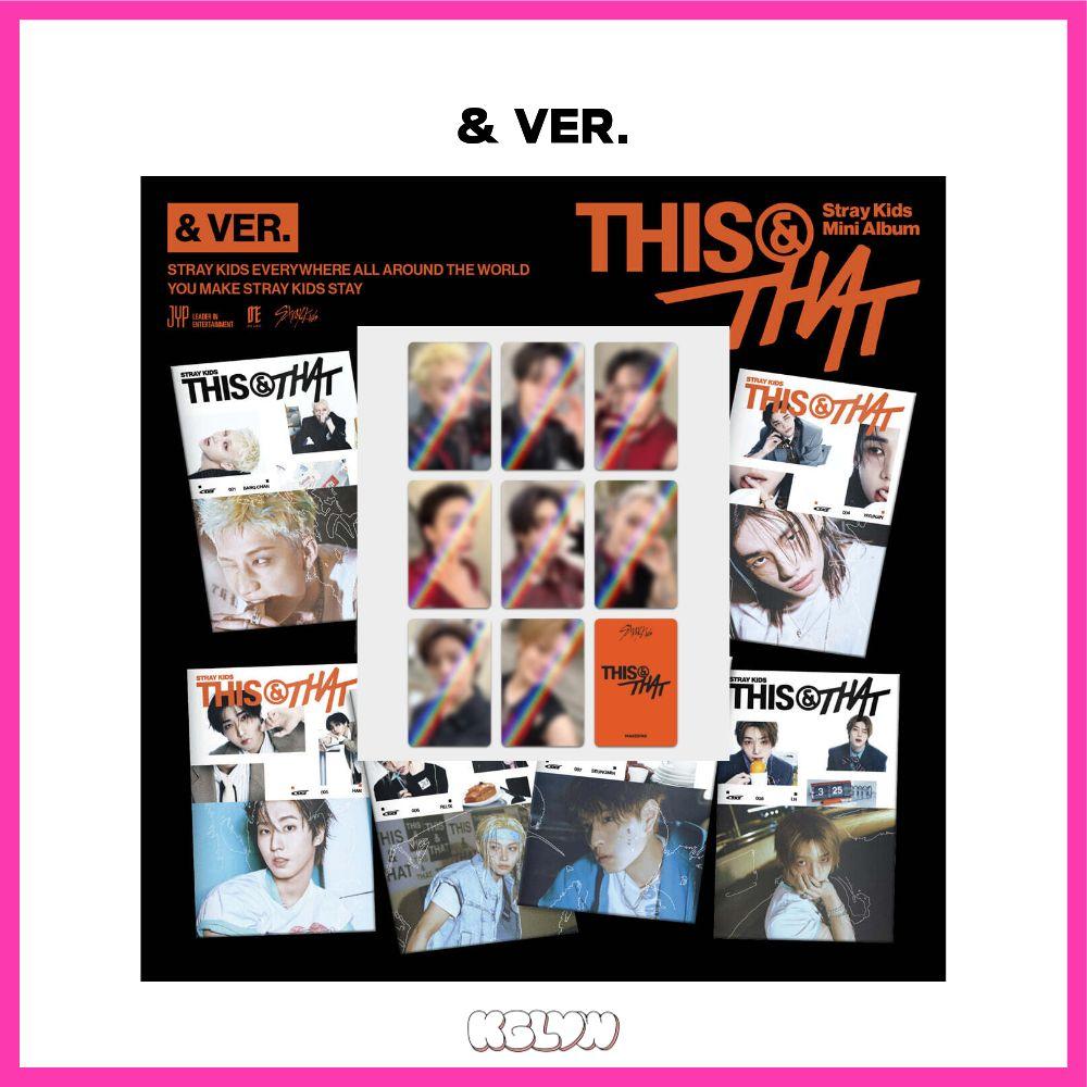 [Official] Stray Kids THIS & THAT Mini Album Benefit Member Choice K-pop CD