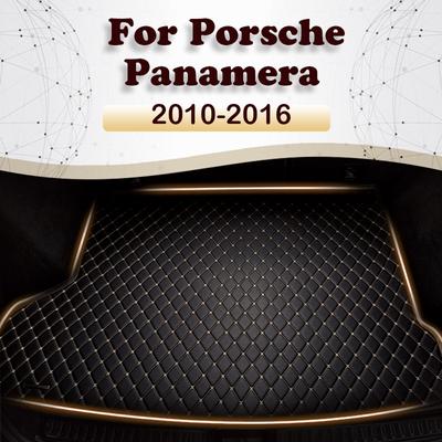 Araba gövde mat Porsche Panamera 2010 2011 2012 2013 2014 2015 2016 Kargo Astar Halı İç Parçaları Aksesuarları