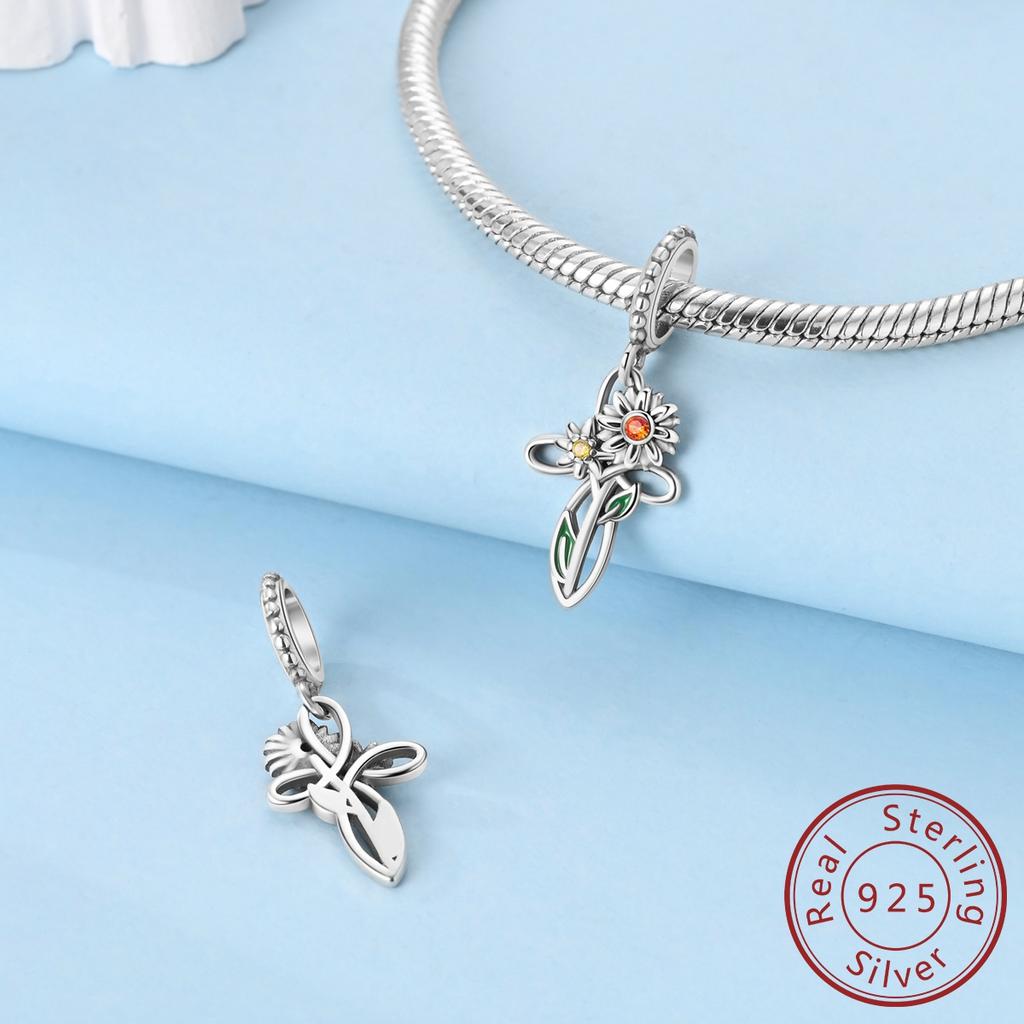 Kupferanhänger Liebevolle Familie Süßer Hund Sternenhimmel Perlen Passen Original Armband DIY Anhänger Schmuck Frau Geschenk