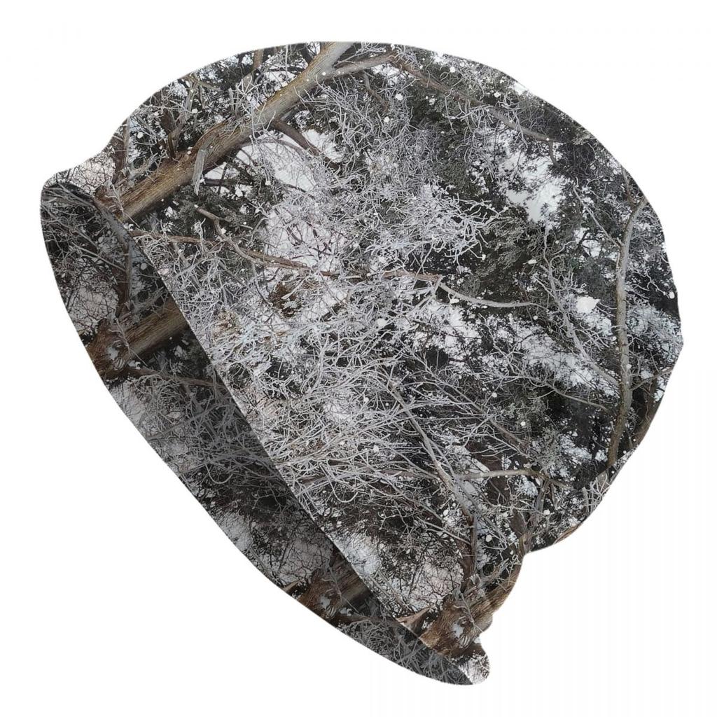 Camouflage Hunting Skullies Beanies Hats Real Tree Camo Unisex Women Street Caps Warm Dualuse Bonnet Hats
