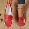 Shoes for Women 2024 Plus Size Loafers Women's Flats Daily Casual Flats Women Mixed Colors Round Toe Slip on Light Shoes Female
