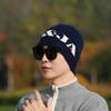 European And American Fashion Hats Women'S Thickened Knitted Hats Wool Hats Outdoor Sports Cold Hats Headgear Caps Pullover Hats Men