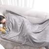 Summer Thin Single Small Blankets Cover Leg Female Travel Simple Office Nap Blanket Coral Fleece Artistic Design Trendy Delicate