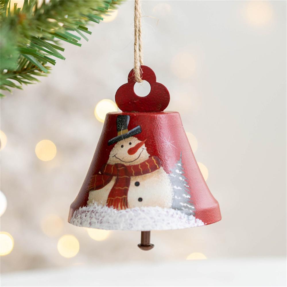 Christmas Bell Hanging Santa Bell Jingling Bell Lightweight For Gift-Giving Office Decor Holiday Decor