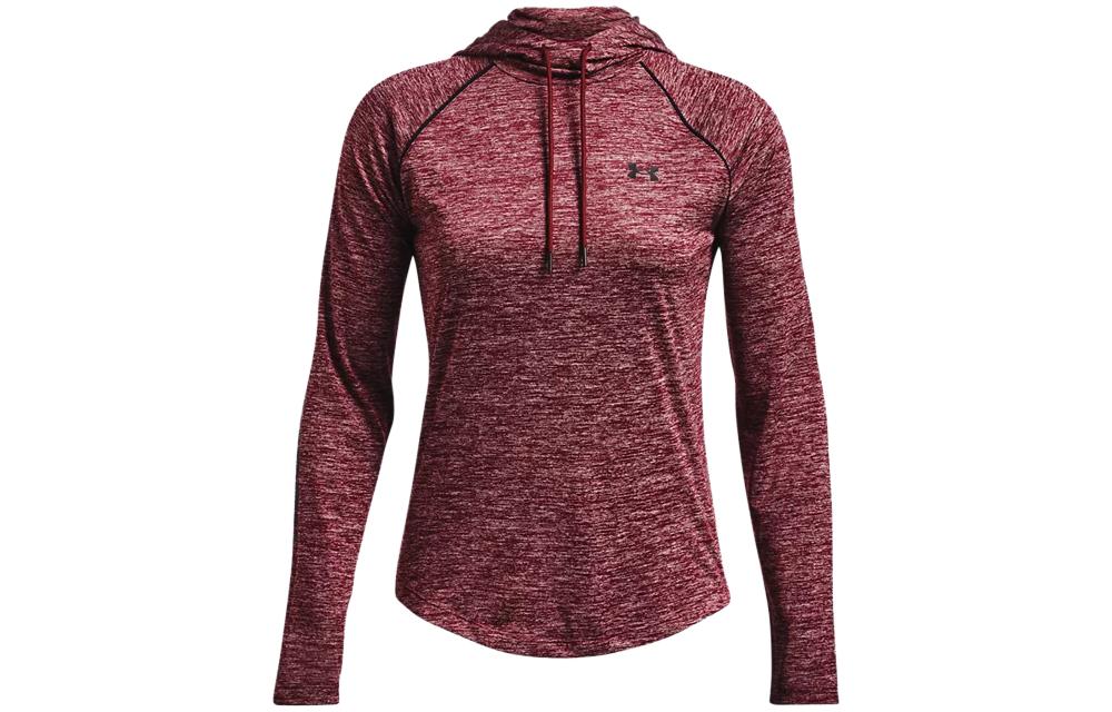 Under Armour Sweatshirts Women s Red Crew Neck Moderate Regular 1362868-626 M