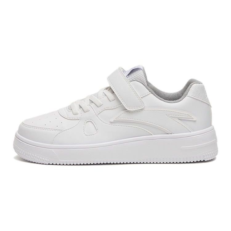 

Anta Durable Breathable Low-Top Kids Skate Shoes Kids Sneakers White 332318007-1 34
