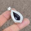 Amethyst Gemstone Handmade 925 Sterling Silver Jewelry Pendant 1.77" KKG-67
