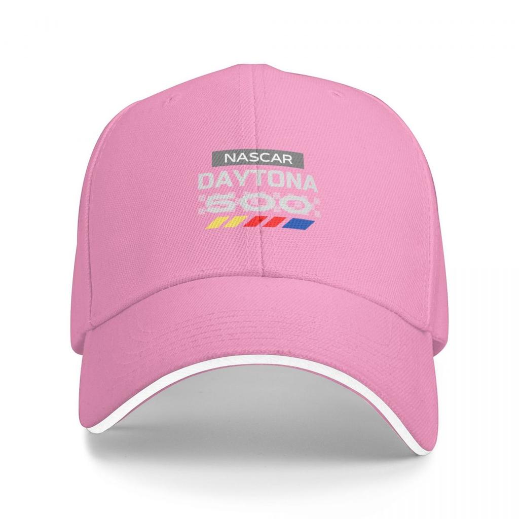 NASCAR DAYTONA VÊTEMENTS ACCESSOIRES (pour fond sombre) Casquette de baseball Chapeaux uniques Chapeau Chapeau de randonnée unisexe Chapeaux unisexe Tennis Femmes
