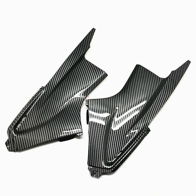 Carbon Fiber Side Air Duct Covers Fairing Fit for Yamaha YZF R6 2003-2005 Motorcycle Ram Air Intake Inserts Guard Protection Bodywork Parts