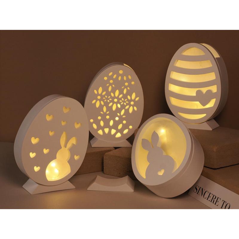 Easter Resin Molds Set, Bunny Egg Silicone Mold for Epoxy Resin, Plaster, Cement, Easter Decor, DIY Crafts