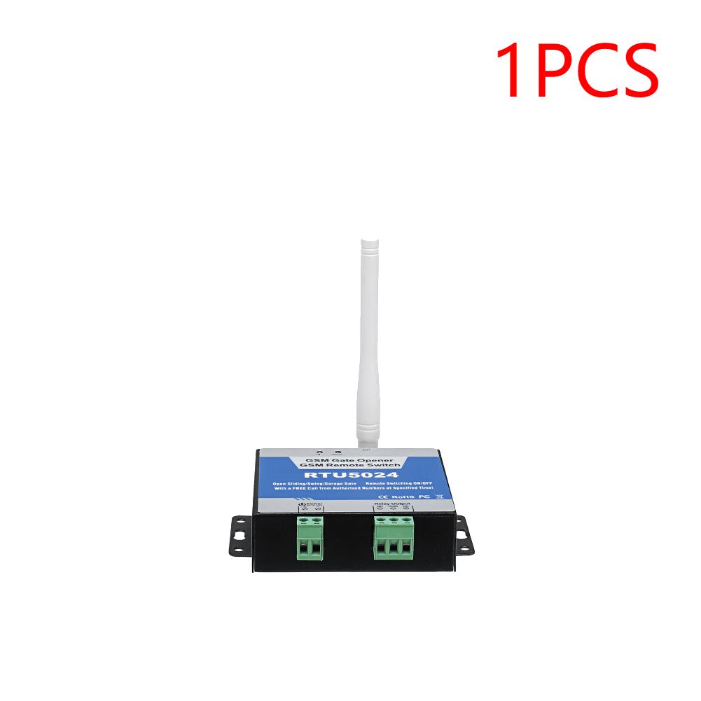 

RTU5024 GSM Реле-переключатель для ворот 850/900/1800/1900 МГц Беспроводной открыватель доступа к двери с дистанционным управлением с антенной для дома, спальни