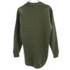 BEGETEX 70s Belgian Army Vintage Long Sleeve Sweat Trainer 46 Khaki Men's Used