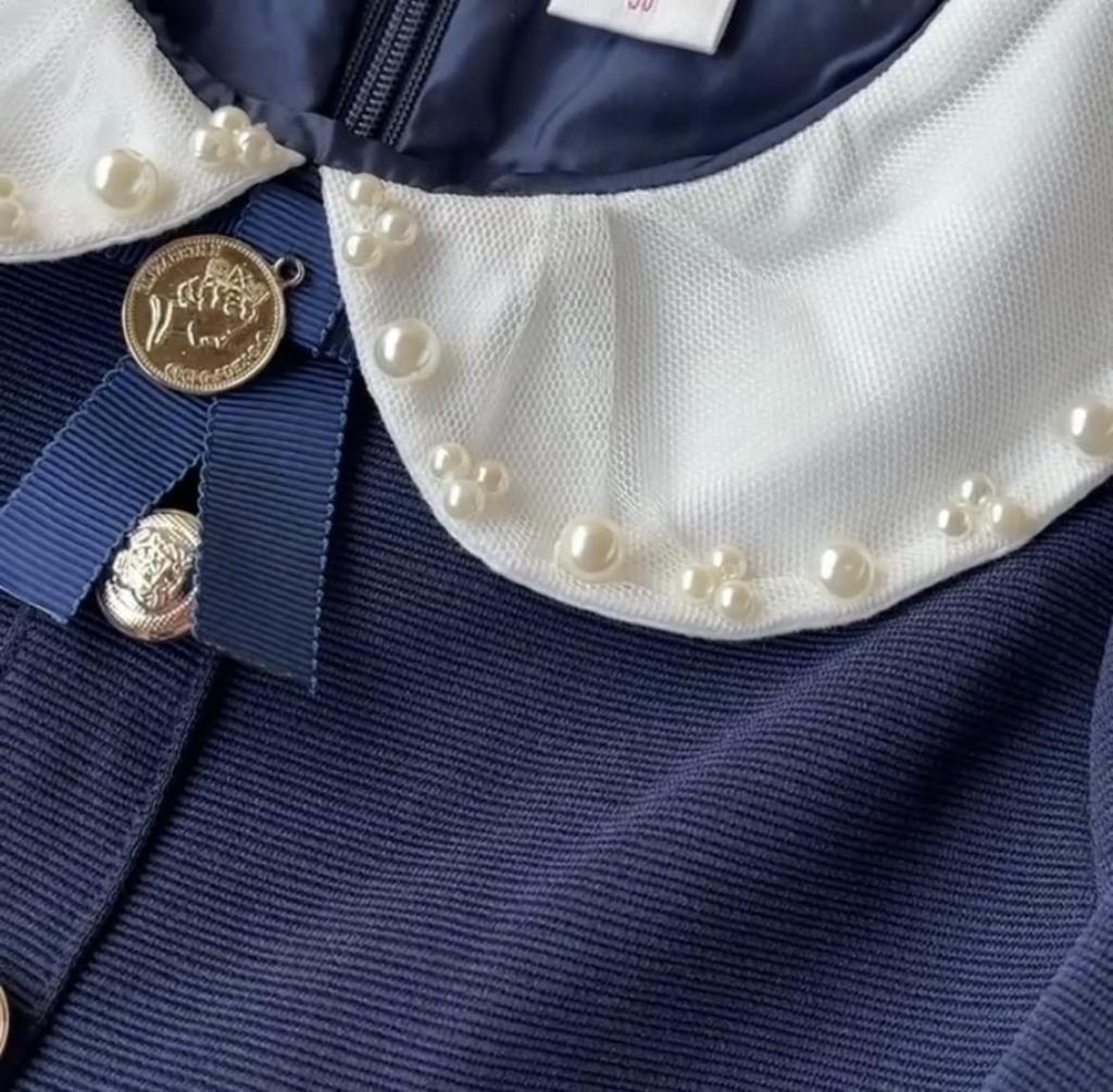 Coto select Festkleid mit Haaraccessoire [Abschlussfeier, Einschulung, Festanzug, Formelles Klavierkonzert, Hochzeit, Besonderer Anlass,