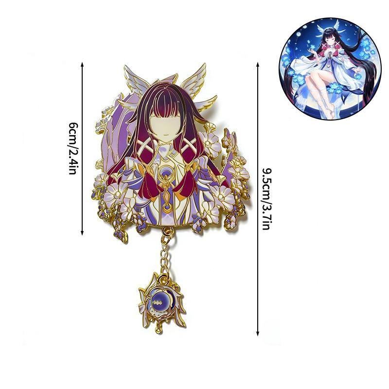 Genshin Impact Badge Decorations Flins The Starry Sky Railway Badge Cyrene Badges Accessories Game Merchandise High Quality Toys