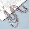 Metal Pants Chain Punk Rock Belt Chain Retro Jean Chain  for Women Men