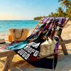 Gta Customizable Name Beach Towel High Absorbency & Quick-Dry Suitable for Sports Travel Swimming Yoga Bathroom Beach And Pool
