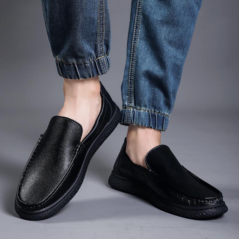 Fashion Casual men's shoes Minimalist and lightweight comfortable style design Leisure Party Business Office or outdoor shoes Slip on