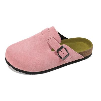 Móda Klasické Korkové Dřeváky Pantofle Ženy Muži Měkká stélka Semišové sandály s podporou klenby Trendy Plážové skluzavky Domů Muži Mules