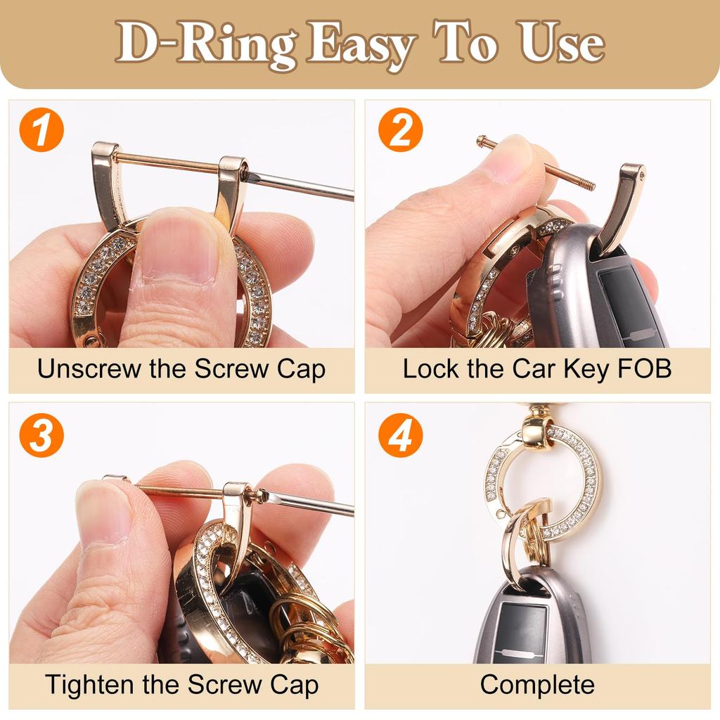 Leather Wristlet Keychain Inch Car Key Chain Holder with Key Ring Key Lanyard Wristband for Women and Men ID Badge Card Wallet Black [uxcell] 5.5