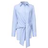 Women Shirt Blouse Button White Blouses Female Ruched Black Loose Shirts For Women Cotton Office Blouses