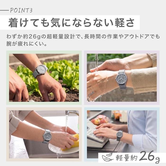 [Citizen Q&Q] Analog Solar Watch 100m Water Resistant Nylon Band E05A-003VK Men's Navy