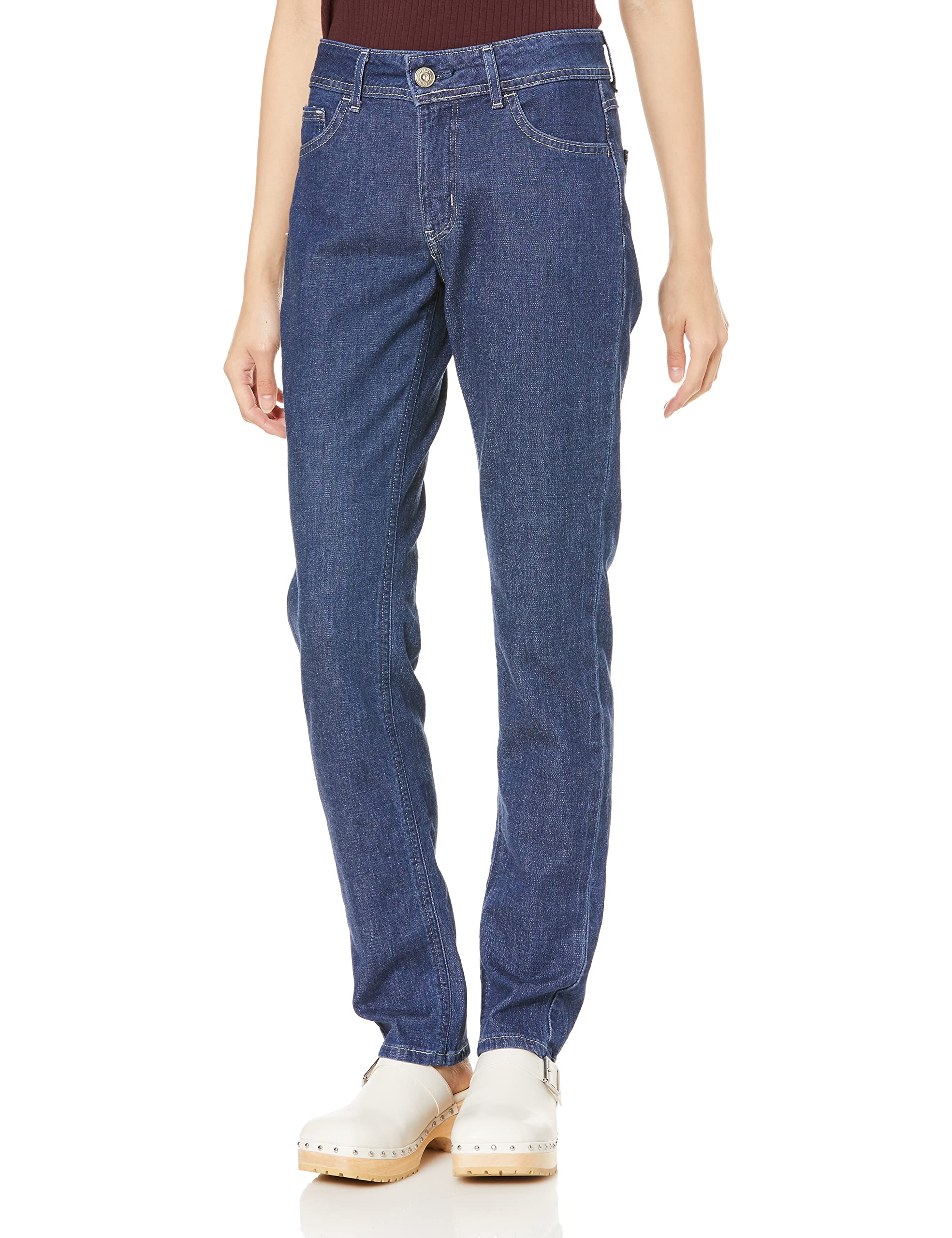 Edwin Miss ME403S International Basic Cool Casual Size S Women s Pants, Blue,