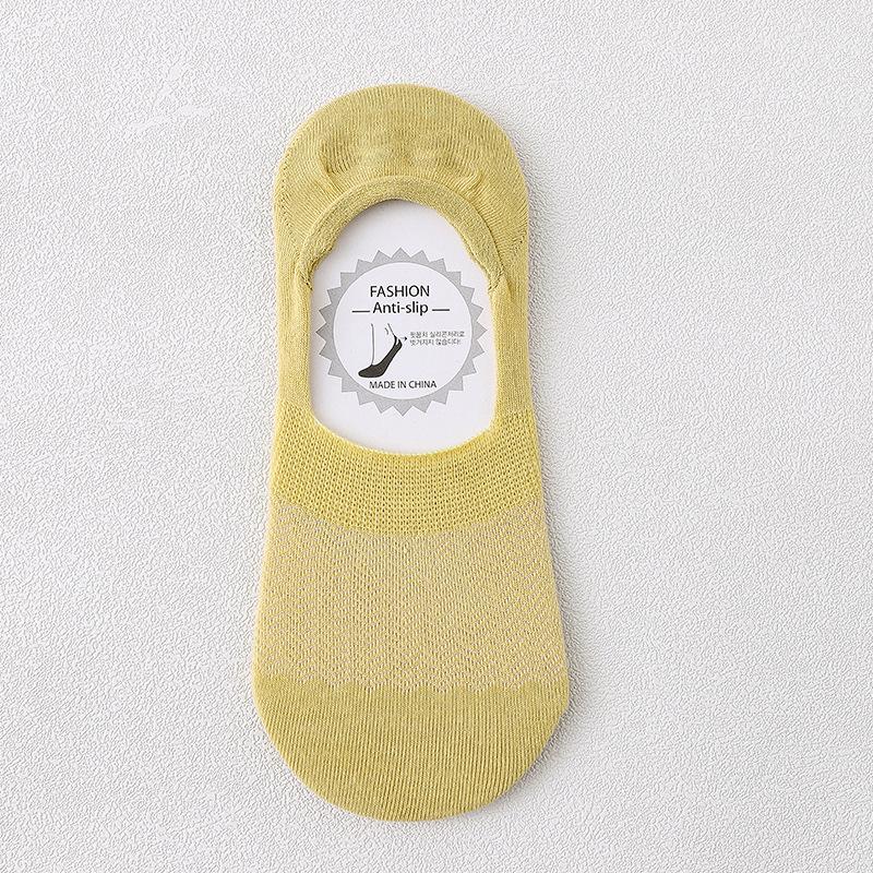 Meias Invisíveis de Algodão Respirável para Mulher - Primavera/Verão