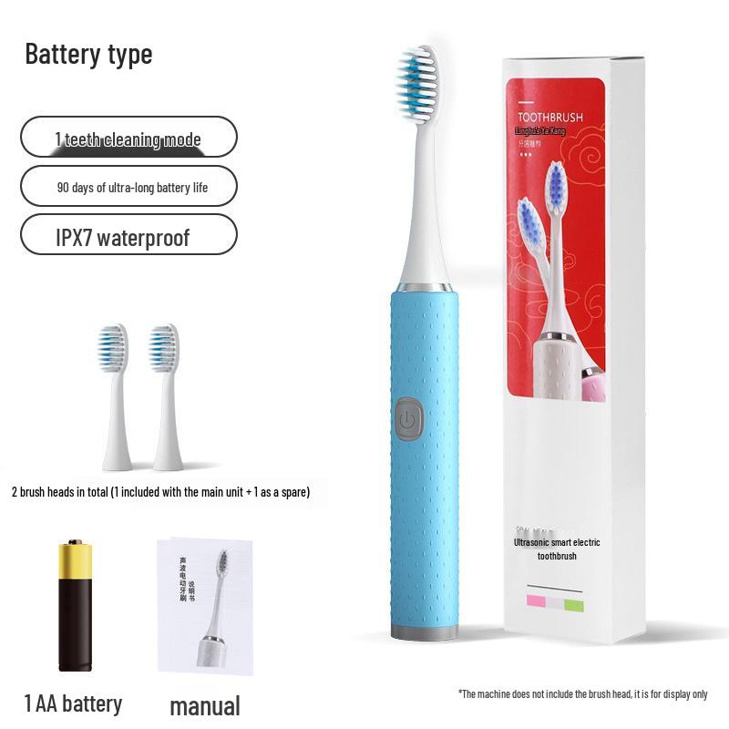 Universal Wireless Rechargeable Sonic Electric Toothbrush for Adults & Kids