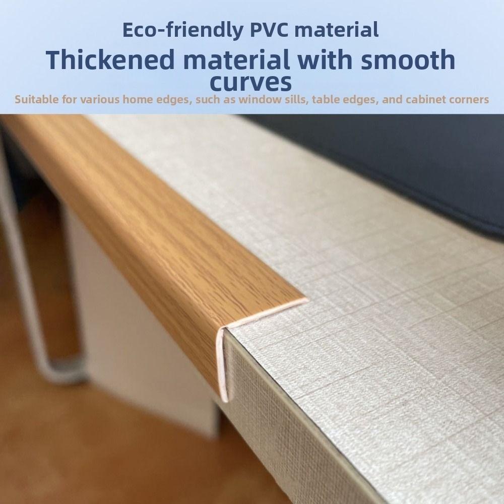 4cmx2m Size Flexible Corner Trim Moulding Self Adhesive Wall Corner Protector Furniture Protection