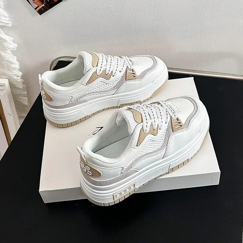 

Женские кроссовки. Баскетбольные женские дизайнерские повседневные спортивные кроссовки. Удобные кроссовки на плоской платформе. Tenis De Mujer. 36