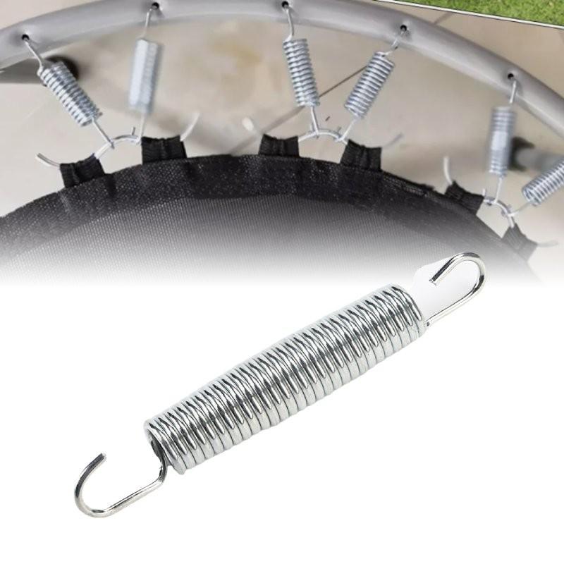 Replacement Springs Trampoline Parts Waist Stretching Double Hook Material Steel