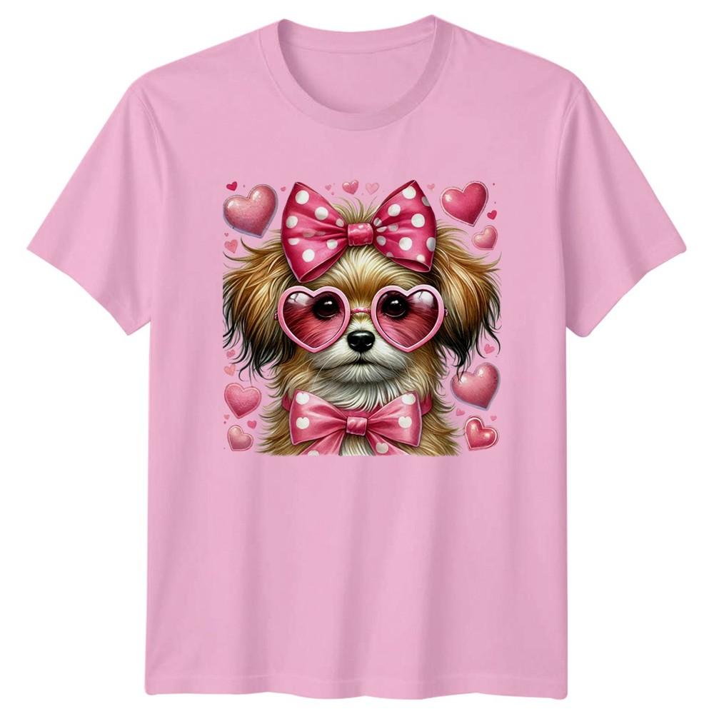 This Is My Valentines Day Unisexs TShirt Cute Puppy Dog Valentines Day Gift