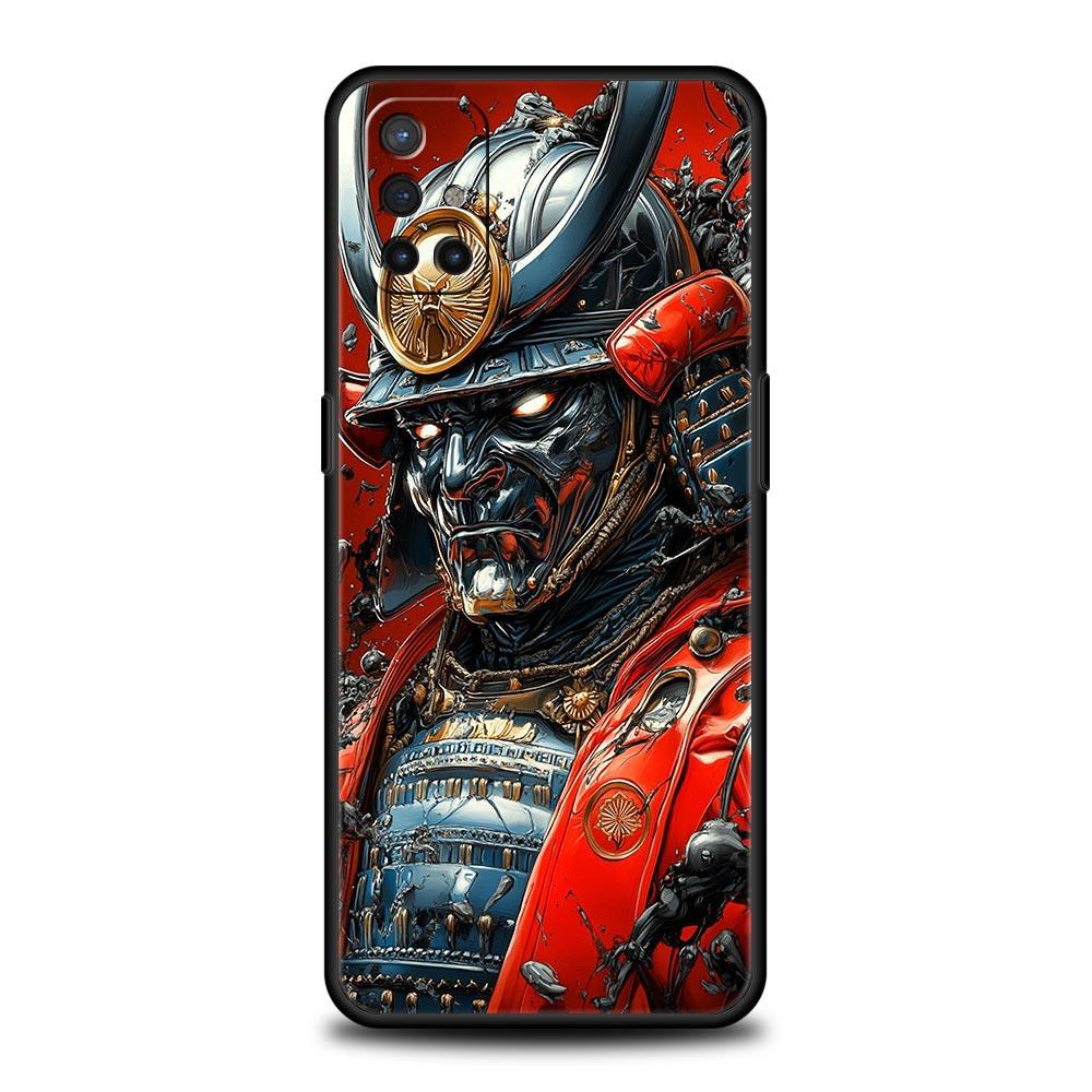 Phone Case For OnePlus 15 13 12 11 10 9 8 7T Pro 13T 13R 12R 10R 9RT 8T Nord 2T CE 2 3 5G Lite Cover Japan Ghost Face Samurai