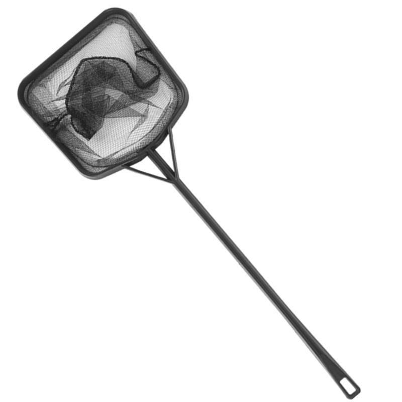 Y3NA Functional Aquariums Square Fishing Net with Long Handle Fishing for Catching