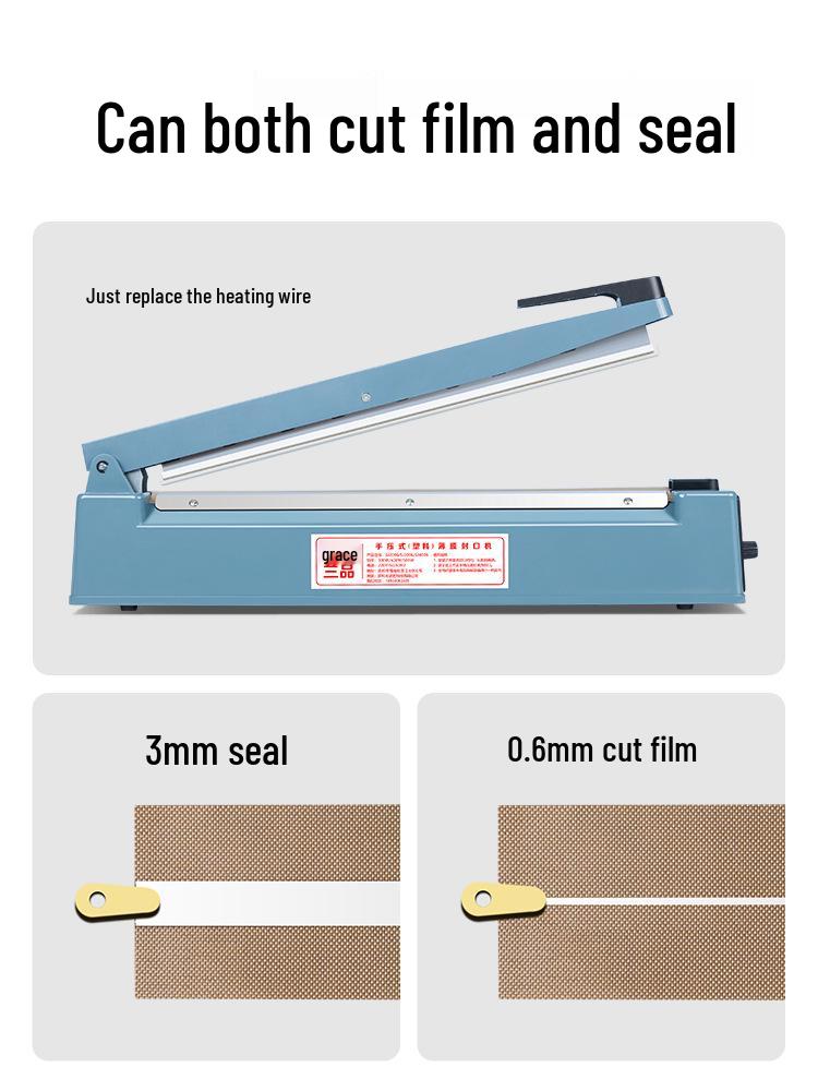 Heat Shrink Film Cutter & Sealer for Household & Commercial Packaging