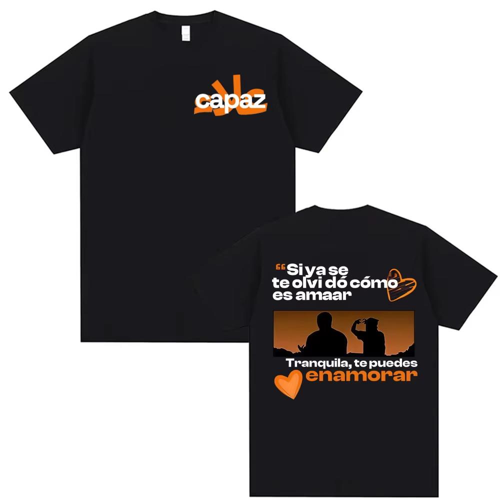 

Весна/Лето 2026 Alleh & Yorghaki La Ciudad Мировой Тур Хип-Хоп Мужские и Женские Повседневные Хлопковые Футболки с Круглым Вырезом - Мужские ... S разноцветный