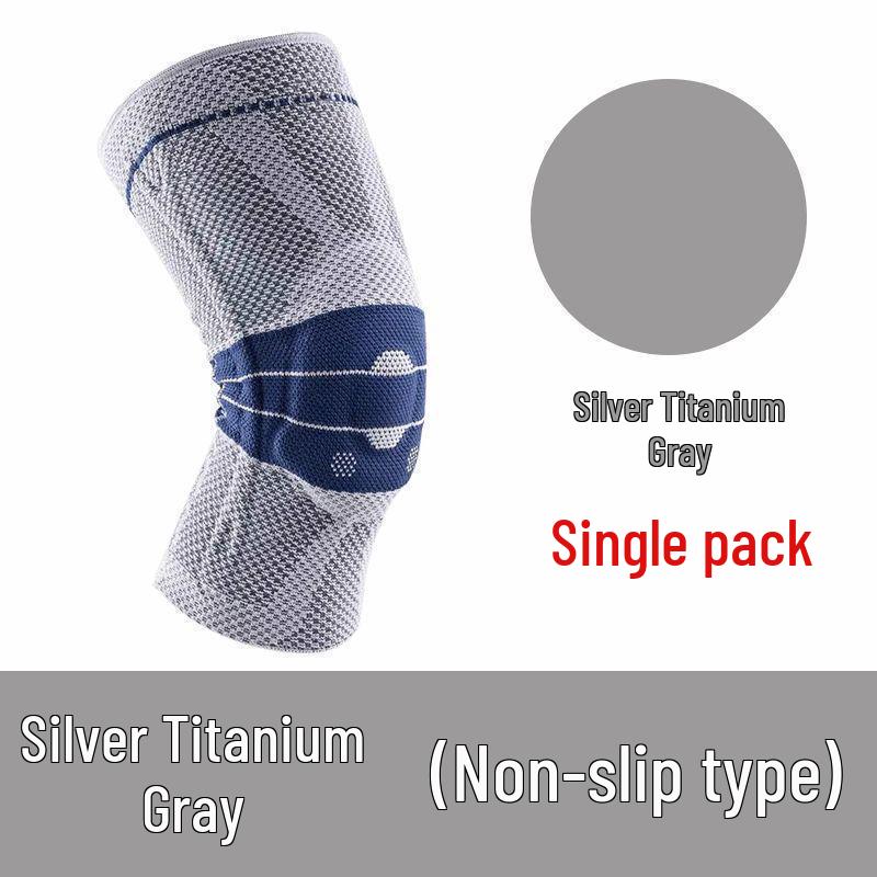 Bauerfeind Non-Slip Knee Support for Basketball, Running, and Meniscus Protection - 3D Design