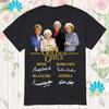 DAS GOLDENE MÄDCHEN SIGNATUR-SHIRT - Schwarz Unisex B1013