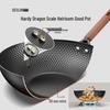 DESLON 30cm Forged Iron Wok