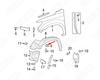 Rexka 30pcs Fender Liner Screw Grommets for Toyota Lexus 90189-06236 Highlander Prius Tundra LC500 RC200t RC300 RC350