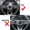 Shifter Paddles for Honda Civic -2026,Accord/CR-V -2026 Aluminium Car Steering Wheel DSG Gear Extend Accessories 2pcs
