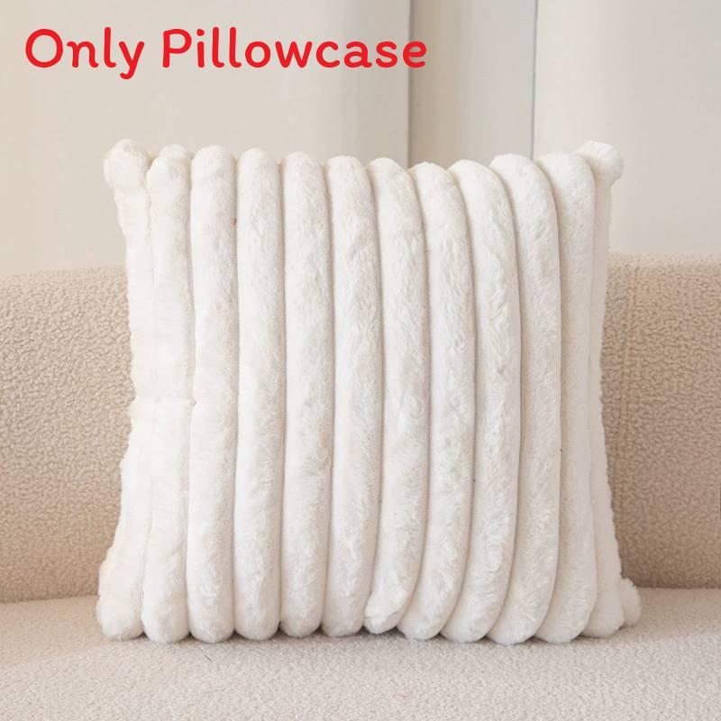 Minimalist Polyester Solid Color Cushion Cover For Living Room Home Decor