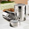 dailyFine Mesh Coffee Duster Stainless Steel Sifter With Cover Cocoa Powder Shaker for DIY Baking and DrinksDaily products