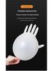 Food Grade Disposable Nitrile Latex Gloves - Waterproof, Thickened, and Special for Labor Protection