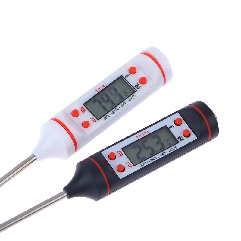 Food Baking Digital Kitchen Probe Thermometer Instant Read Cooking Meat BBQ Sensor Thermometers Probe Tool Heat Tester