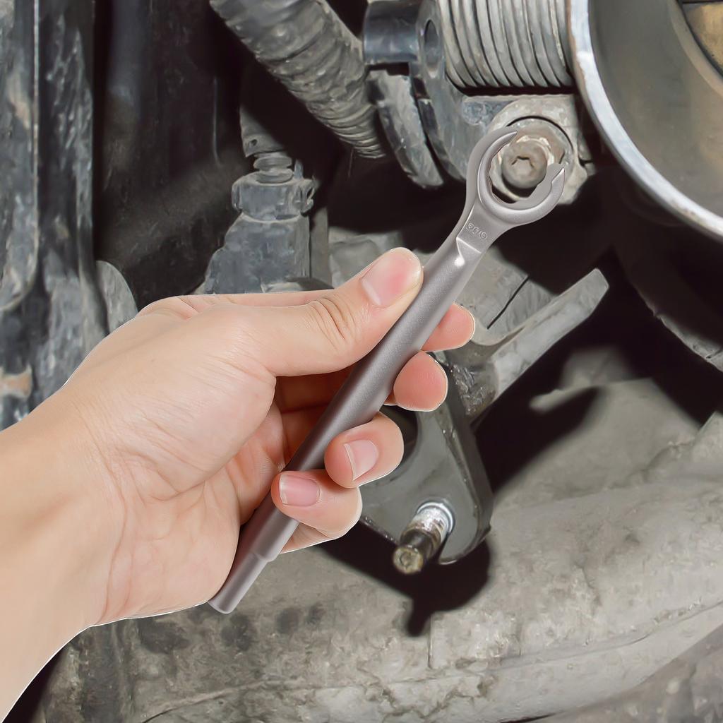 Multifunkční jednostranný klíč 2 v 1 Otevřený klíč Momentový klíč Hardware Nástroje Klíč Pro všechny velikosti šroubů Ruční nástroj