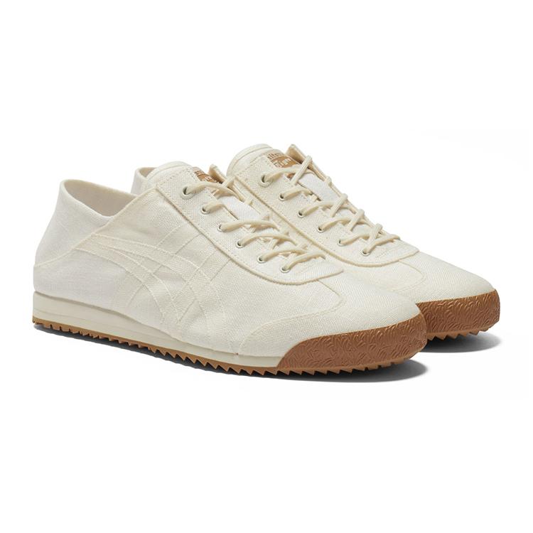 ONITSUKA TIGER Mexico 66 Sd Paraty Comfortable Non-Slip Breathable Lightweight Low-Top Casual Shoes Men Sneaker Beige 1183C432-750